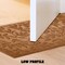 G128 Front Door Mat 29.5x17 Inch, Sturdy Door Mats for Home Entrance Outdoor Indoor, Non-Slip Rubber Backing Low Profile Mat, All Season Easy Clean Welcome Entryway Rug, Brown Leaves
